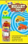 02168 / 5Rs  BULLET BIKE TOYCANDY  /MRP 200 /DP 120 /BOX 24 JAR