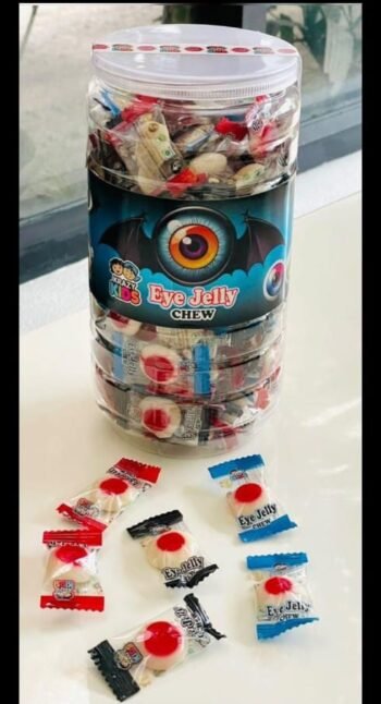 02312 /2Rs  EYE JELLY  CHEW JAR /MRP 150 /DP 90 /BOX 16 JAR