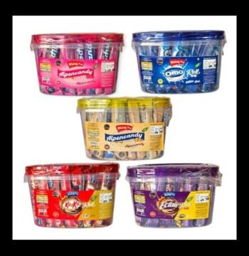 02149  / 5Rs POPPINS ASSRT CONTAINER  CHOCOLATES  /MRP 250 /DP 155 /BOX 12 JAR