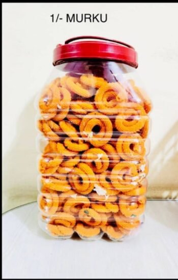 02299 /5Rs  MURKU SNACKS /MRP 200 /DP 120 /BOX 12 JAR
