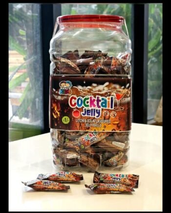 02062 / 1Rs COCKTAIL JELLY  /MRP 150 /DP 95 /BOX 16 JAR