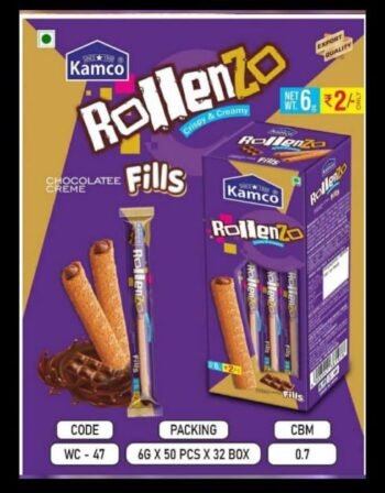 02057 / 2Rs ROLLENZO ROLL  /MRP 100 /DP 60 /BOX 32 JAR