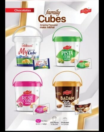 02053 / 5Rs CUBE BUCKET /MRP 125 /DP 88 /BOX 24 JAR