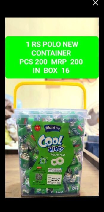 02079 /1Rs  COOL MINT CANDY  /MRP 200 /DP 135 /B0X 16 JAR
