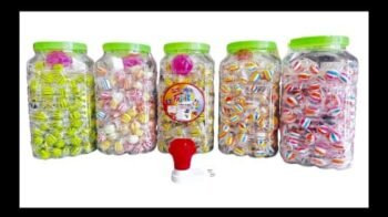 02076 /1Rs  MIX FRUIT BALL CANDY   /MRP 200 /DP 120 /B0X 20 JAR