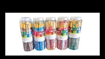 02042 / 5Rs LONG WAFFER  /MRP 200 DP 105 /BOX 18 JAR