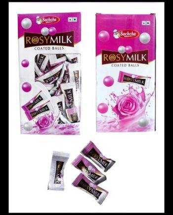 02041 /1Rs ROSY MILK  CHOCO BALLS /MRP 150 /DP 90 /BOX 24 JAR