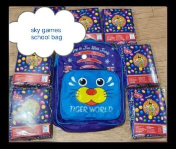 02004/SKY GEMS [SCHOOL BAG] /MRP 60 /DP 36 /BOX 120 JAR