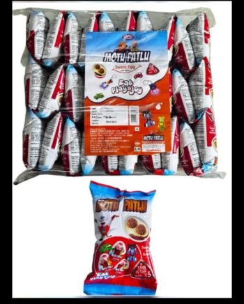 02016 / 5Rs MOTU PATLU EGG TOY  /MRP 150 /DP 105 /BOX 32 JAR