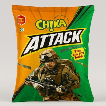 03082 /CHIKA ATTACK /MRP 5RS /DP 3.50 /BOX 224 PKT /MINIMUM ORDER10 BOXES