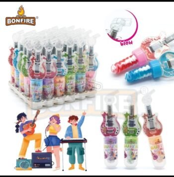 03092 /5Rs  BONFIRE GUITAR CANDY / MRP 300 / DP 118 / BOX 24 JAR