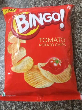 03201/ BINGO TOMOTO/ MRP 10RS/DP 7.70/ BOX 120 PCS/ MINIMUM ORDER 10 BOX