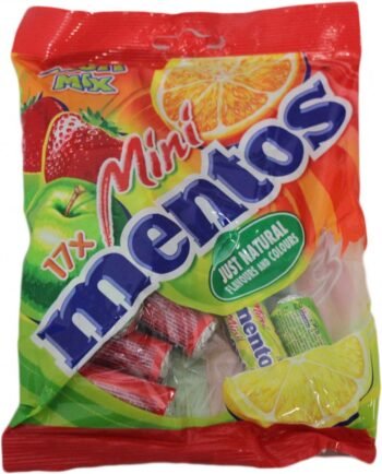 02432 / 1Rs MENTOS MINT CHOCOLATE / MRP 210 / DP 176 / PKT 16 PCS