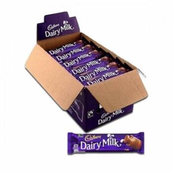 02395 /DAIRY MILK MRP 100/DP 87.90/1 CARTON 80 PCS