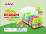 03118 /5Rs  HOPPIN' DRAGGON WHISTLE CANDY /MRP 300 /DP 173 /BOX 24 JAR