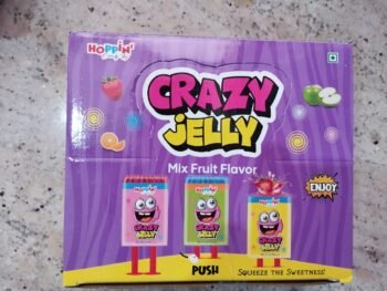 03128 /5Rs  HOPPIN' CRAZY JELLY / MRP 200 /DP 113 / BOX 24 PCS