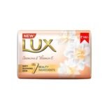 02995 /LUX INTERNATIONAL JASMINE &VITAMINE E SOAP - MRP 10 / DP 8.70 / PCS 126 MINIMUM ORDER 2 BOX