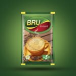 02726 / BRU  COFFEE / MRP 5 / DP 3.97/  BOX 1440pcs/minimum order 2 box