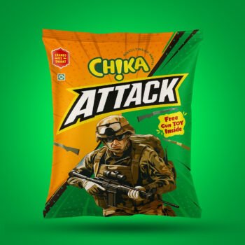 03082 / POTCH CHIKA ATTACK CHIPS / MRP 5 / DP 3.70/ BOX 224 PKT /MINIMUM ORDER10 BOXES
