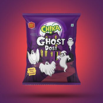 03080 / POTCH CHIKA GHOST DOST CHIPS  / MRP 5 / DP 3.70 / BOX 224 PKT /MINIMUM ORDER 10 BOXES