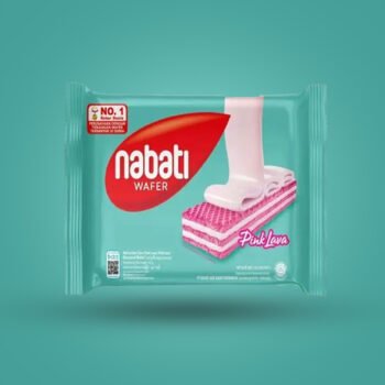 02821 /NABATI PINK LAVA WAFER /MRP 10 / DP 6.80 / PKT 144  PCS MINIMUM 30 BOX