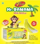 01563/  5Rs MR. BANANA MILK MITAI / MRP 150 / DP 107 / BOX 24 PCS