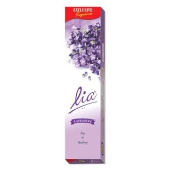 03321 / LIA LAVENDER  AGARBATTI  / MRP  10/ DP 6.81/ BOX 480 PCS (MINIMUM ORDER 5 BOXES)