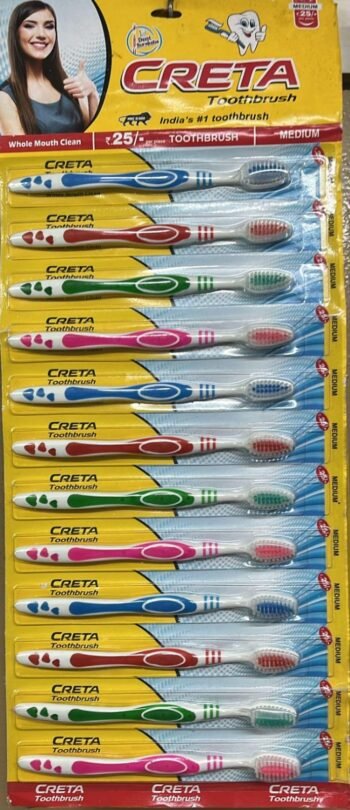 01052 /CRETA TOOTH BRUSH / MRP 240 /DP 65 /BOX 120 SHEET