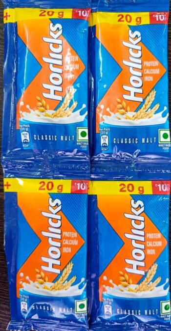 00977 / Horlicks 20GM POUCH POWDER / MRP 10 / DP 8.30 /BOX 360  PKTS