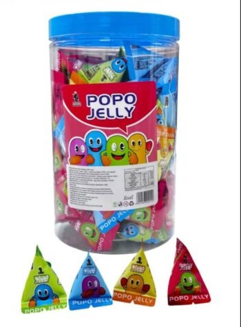 03331 / 5Rs  POPO JELLY / MRP 200 / DP 117 / JAR 12 PCS MINIMUM ORDER 2 BOX