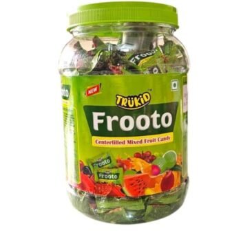 03325 / 1Rs TRUKID FROOTO CANDY /MRP 200 / DP 112 / JAR 12 PCS