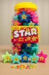 03328 /  5Rs STAR GEMS TOY  CANDY / MRP 200 /DP 122 / JAR 15 PCS