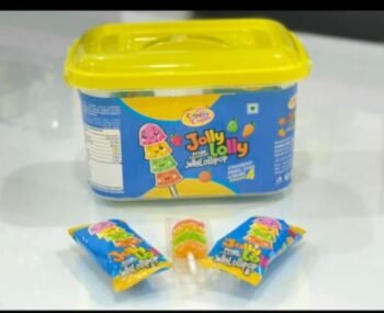01554 / 5Rs JOLLY LOLLY JELLY LOLLIPOP / MRP 150 /DP 100 / BOX 18 PCS