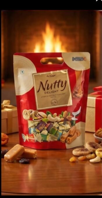 01562 / 2Rs RAINBOW NUTTY DELIGHT GIFT PACK CHOCO/MRP 250/DP/122/BOX 12 PCS