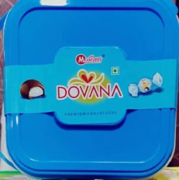 00950 /5Rs DOVANA CLASSIC VANILLA FLAVOUR  CHOCOCLATE (5 RS PREMIMUM CHOCCOLATE ) MRP 350 / DP 195 BOX 12 JAR