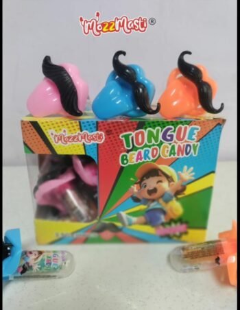 03260/  5Rs TONGUE BEARD CANDY / MRP 150 / DP 117 / BOX 24 PCS