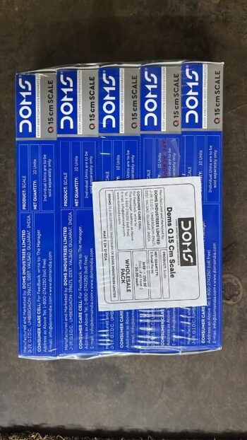 03277/ DOMS CM15 SCALE /MRP 50 / DP 37 /BOX 70 PCS