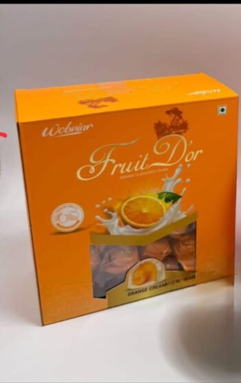 02198 / 5RS BERRY DOR ORANGE FLAVOR CHOCOLATE/ MRP 350 / DP 195 / BOX 12  PCS