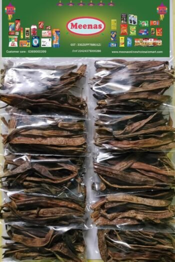 01145 / SUN DRIED CLUSTER BEANS (KOTHAVARANGAI VATHAL) MRP 50 /DP 28 /MINIMUM ORDER 100 SHEET