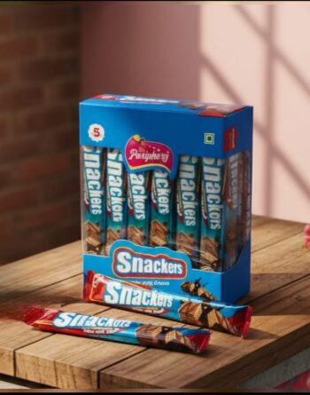 03337/RS.5 SNACKER WAFFER/MRP RS.150/DP RS.90/CORTON 36 JAR