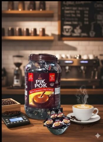 03338/RS.1 AUSOME PIK POK COFFE/MRP RS.210/DP RS.107/CORTON 12 JAR