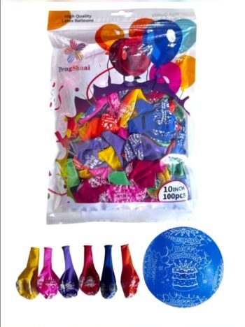 03411/happy birthday print baloon /MRP Rs 200/DP rs 115/carton 50 pcs